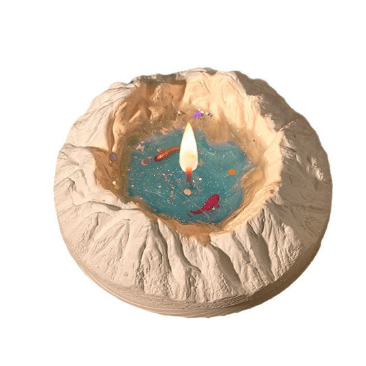Mountain Koi Cup Candle Gift Set, Freesia, Soy-Blend Wax